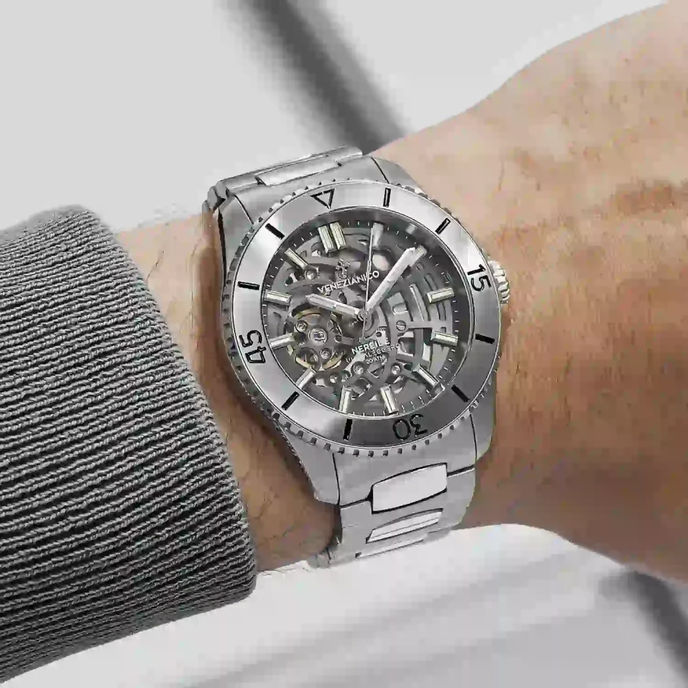 Pánske automatické hodinky VENEZIANICO NEREIDE ULTRALIGHT 42 - 3921508C + krabička