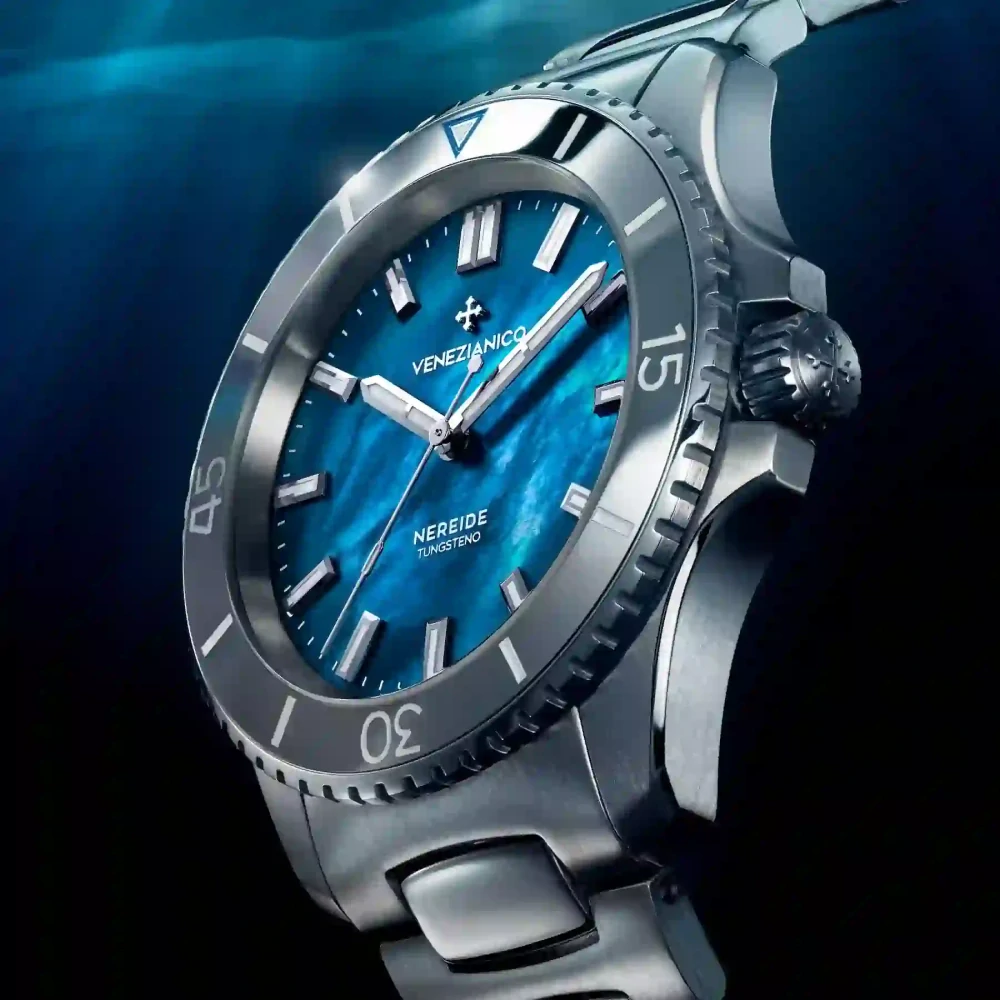 Pánske automatické hodinky VENEZIANICO NEREIDE TUNGSTENO 39 - 3121541C + krabička
