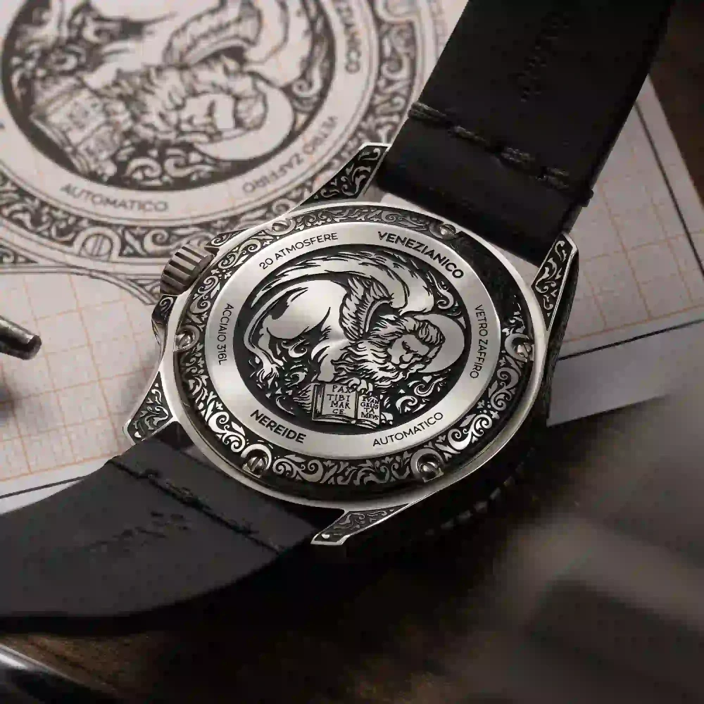 Pánske automatické hodinky VENEZIANICO NEREIDE ACQUAFORTE - 3921520 + krabička