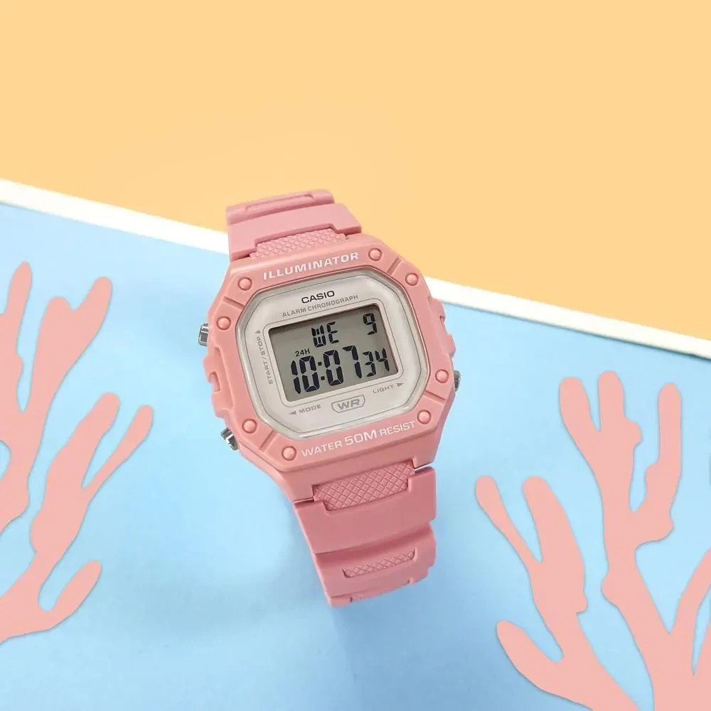 Dámske hodinky CASIO W-218HC-8A (zd208e) + krabička