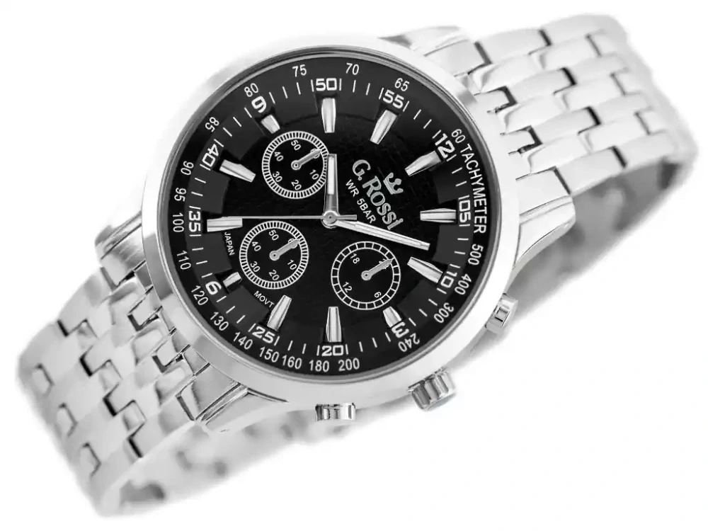 Pánske hodinky GINO ROSSI - BEAGIEL (zg021b) + krabička