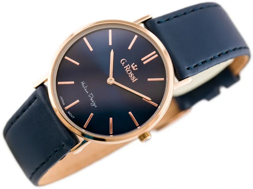 Pánske hodinky GINO ROSSI - 8709A2 (zg209f) + krabička