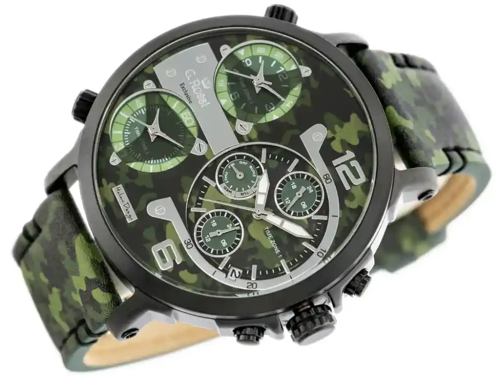 Pánske hodinky GINO ROSSI - E11706A2-8H1 (zg336e) + krabička