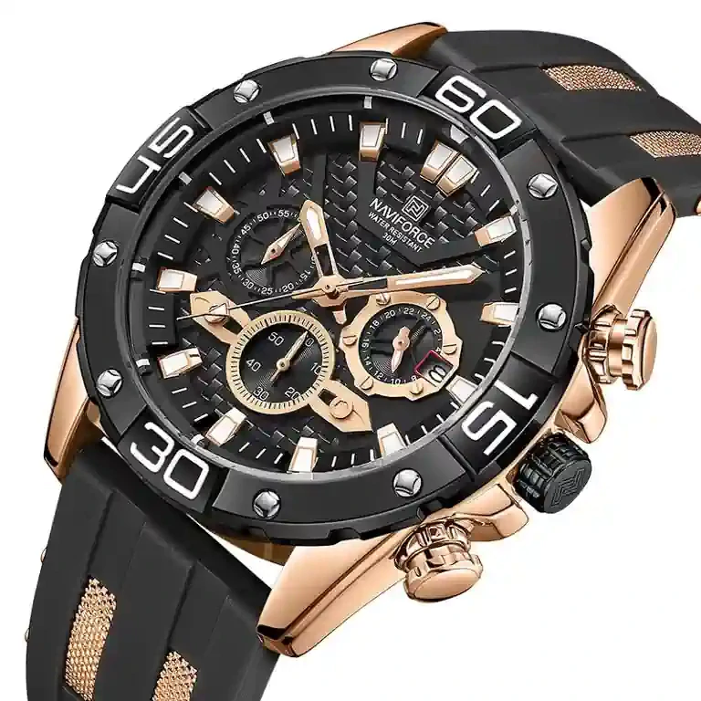 Pánske hodinky NAVIFORCE NF8019T - CHRONOGRAF (zn125d) + krabička