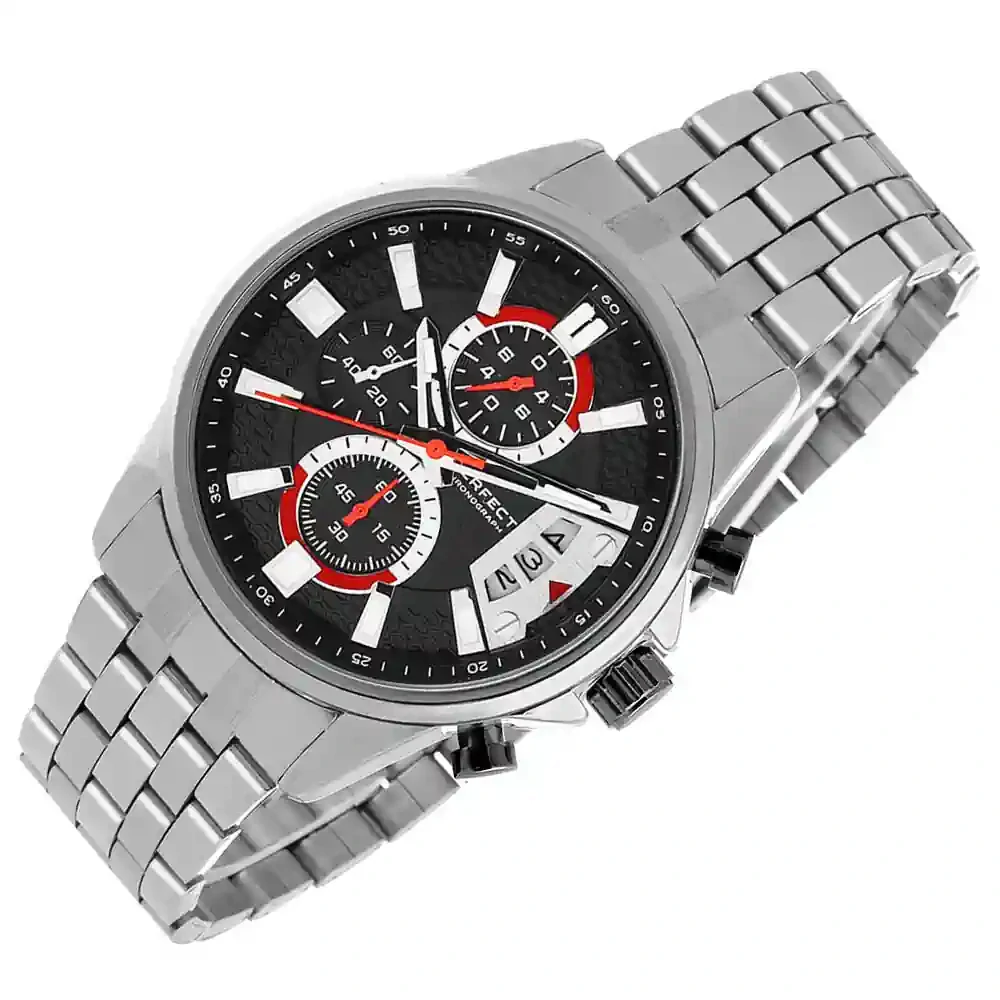 Pánske hodinky PERFECT M504CH-02 - CHRONOGRAF (zp383b) + krabička