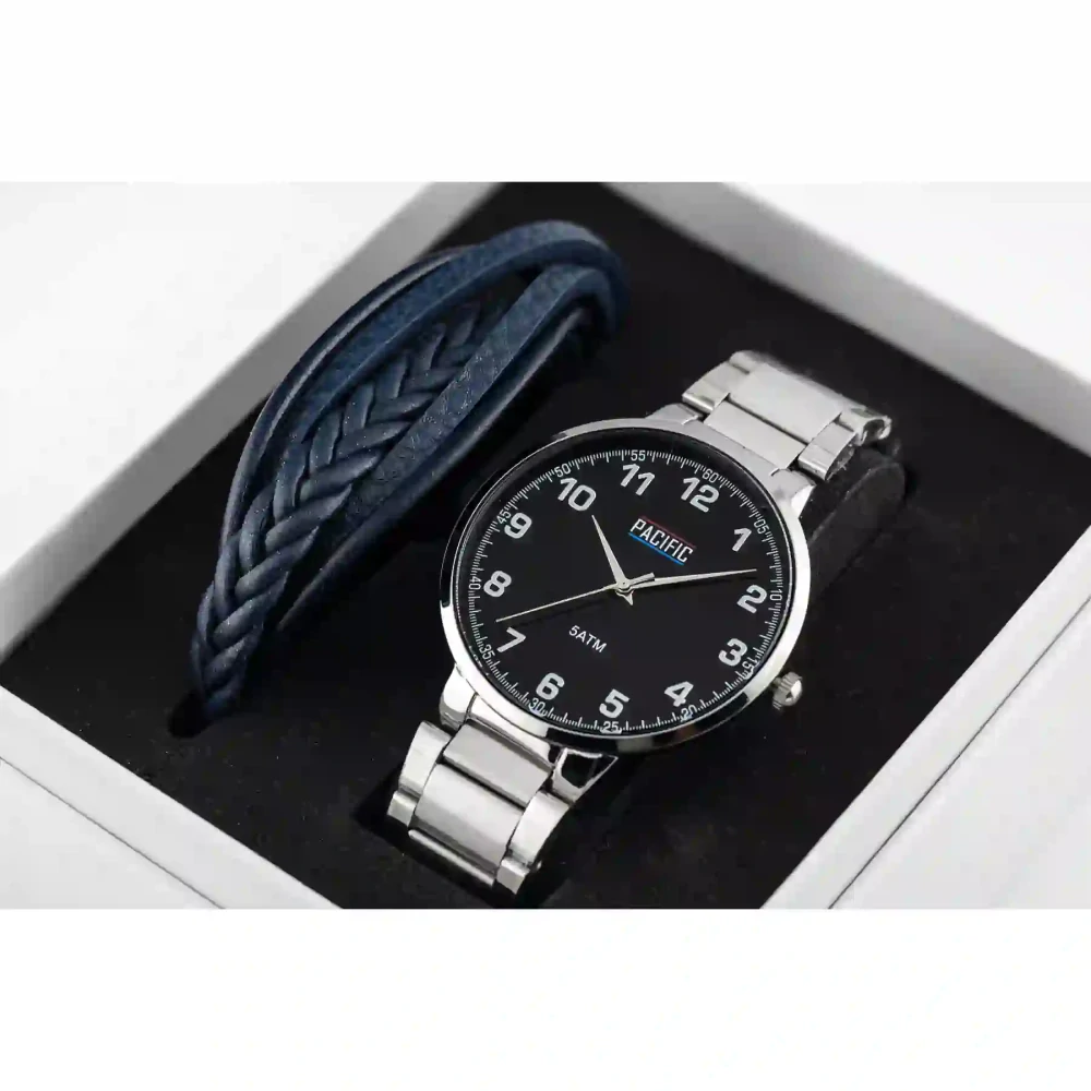 Pánske hodinky PACIFIC X0059 (zy098a) - Darčekový set