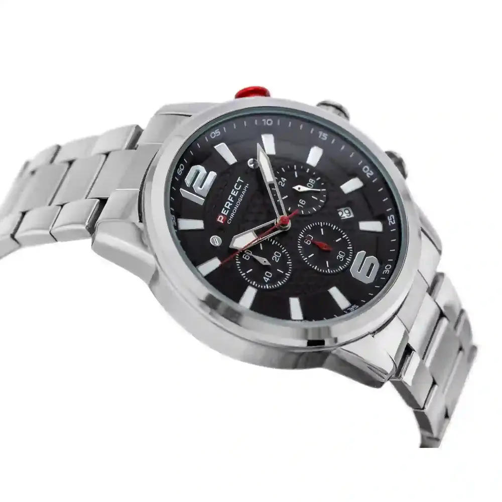 Pánske hodinky PERFECT M506CH-02 - CHRONOGRAF (zp382a) + krabička