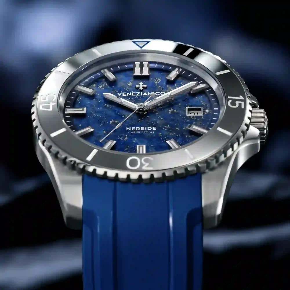 Pánske automatické hodinky VENEZIANICO NEREIDE LAPIS LAZULI - 4521548 + krabička