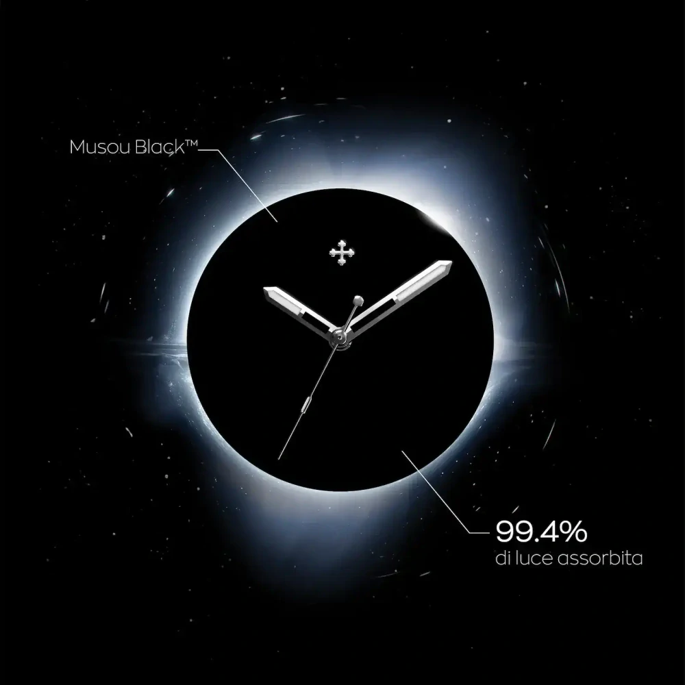 Pánske automatické hodinky VENEZIANICO NEREIDE ULTRABLACK - 3921510 + krabička