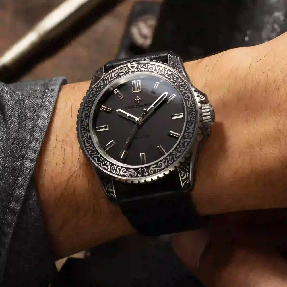 Pánske automatické hodinky VENEZIANICO NEREIDE ACQUAFORTE - 3921520 + krabička