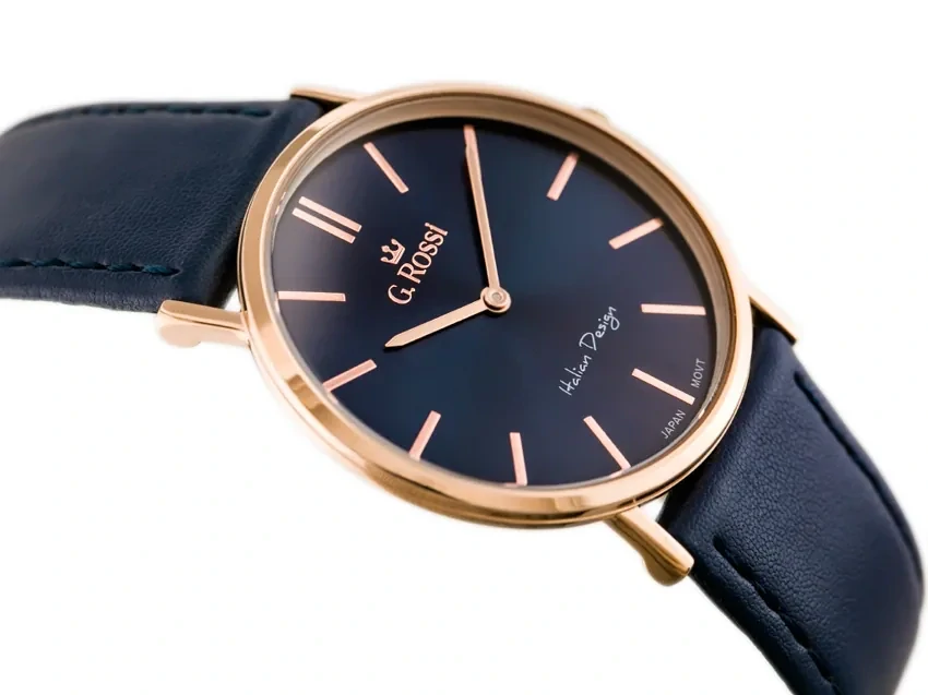 Pánske hodinky GINO ROSSI - 8709A2 (zg209f) + krabička