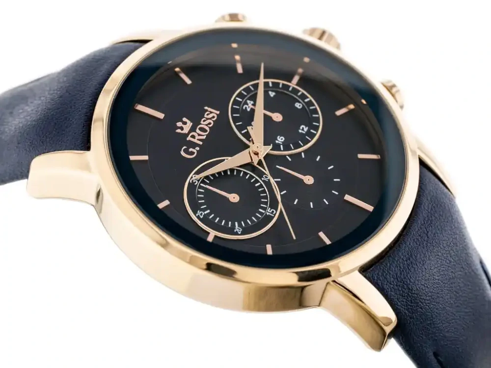 Pánske hodinky GINO ROSSI - 11946A2-6F3 (zg273e) + krabička