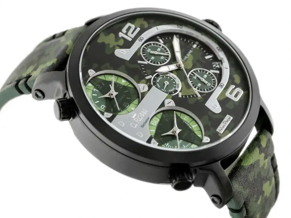 Pánske hodinky GINO ROSSI - E11706A2-8H1 (zg336e) + krabička