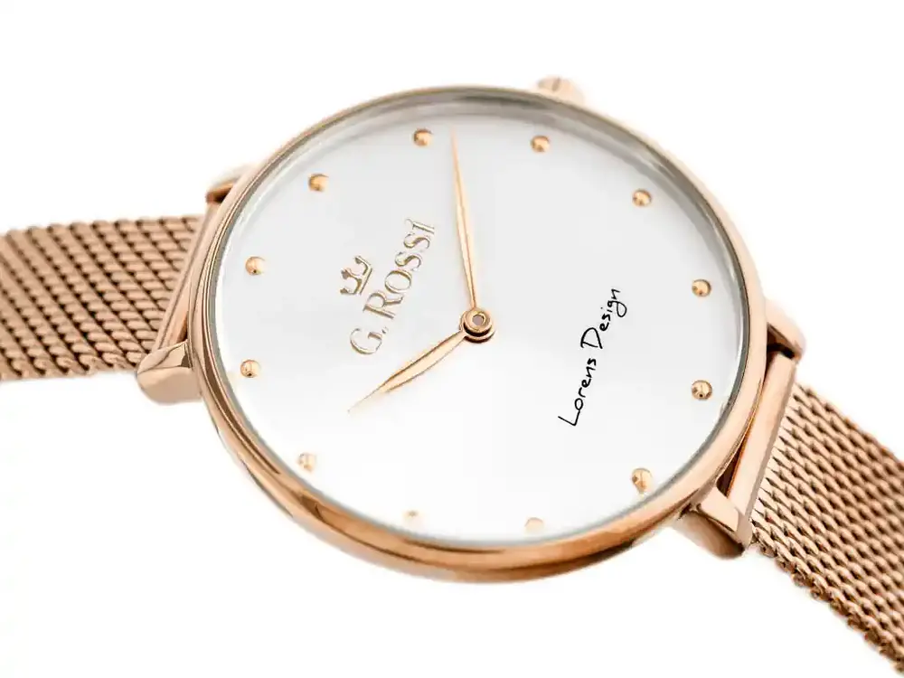 Dámske hodinky GINO ROSSI - 11890B3-3D3 (zg884c) + krabička