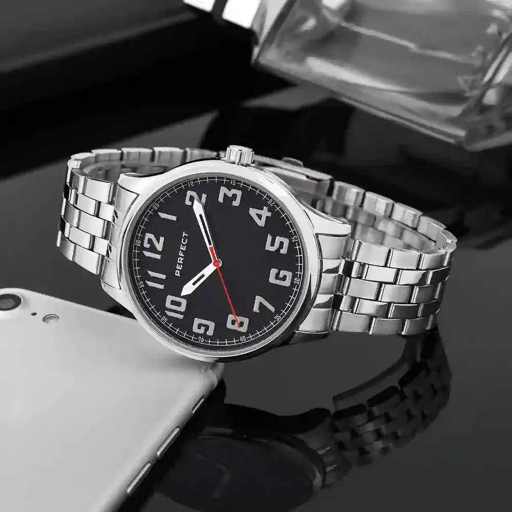 Pánske hodinky PERFECT M111-03 (zp380b) + krabička