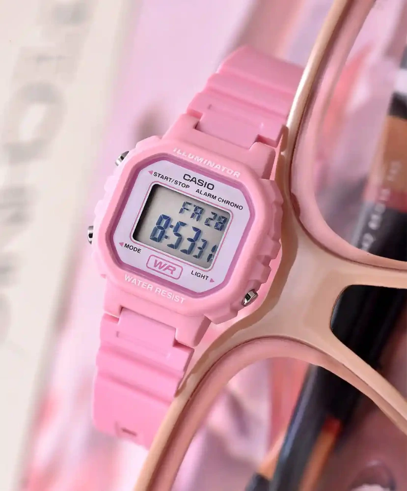 Dievčenské hodinky CASIO LA-20WH-4A1DF + krabička