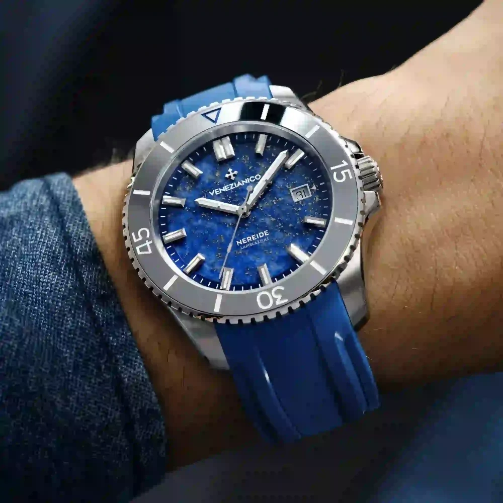 Pánske automatické hodinky VENEZIANICO NEREIDE LAPIS LAZULI - 4521548 + krabička