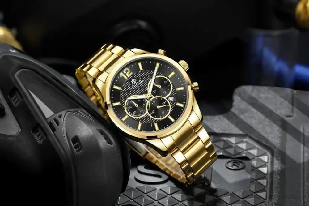 Pánske hodinky PERFECT CH01M - CHRONOGRAF (zp355g) + krabička