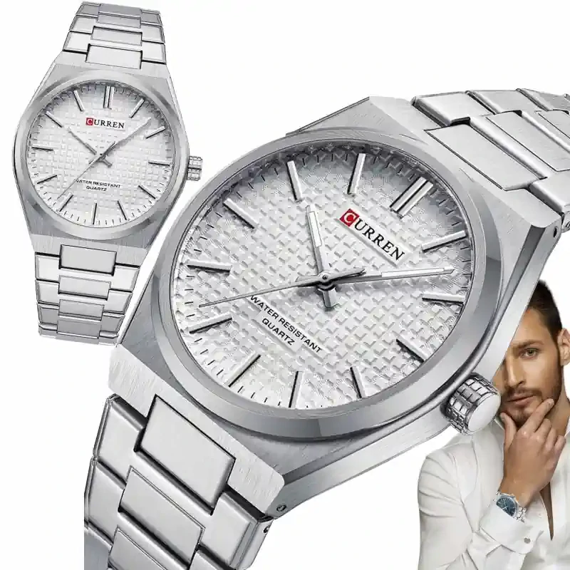 Pánske hodinky CURREN 8439 (zc044a) + krabička