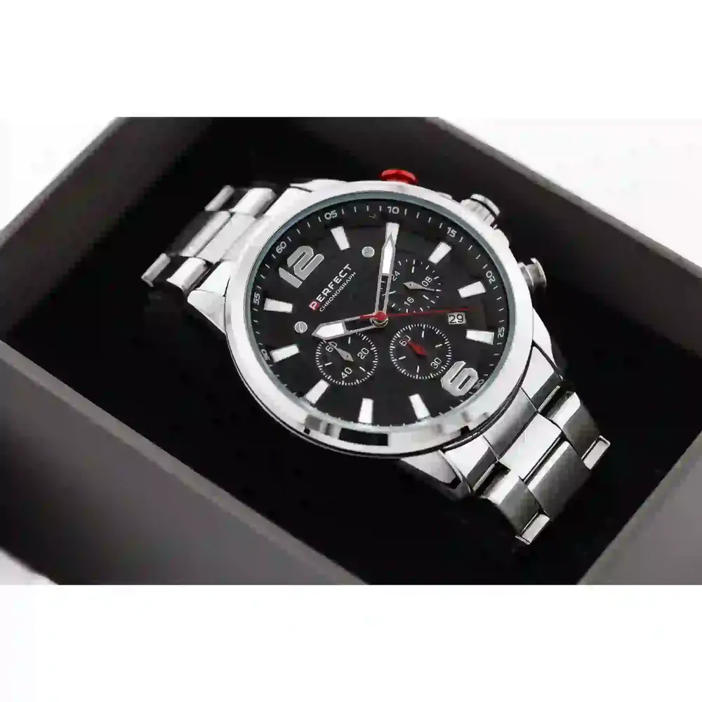 Pánske hodinky PERFECT M506CH-02 - CHRONOGRAF (zp382a) + krabička