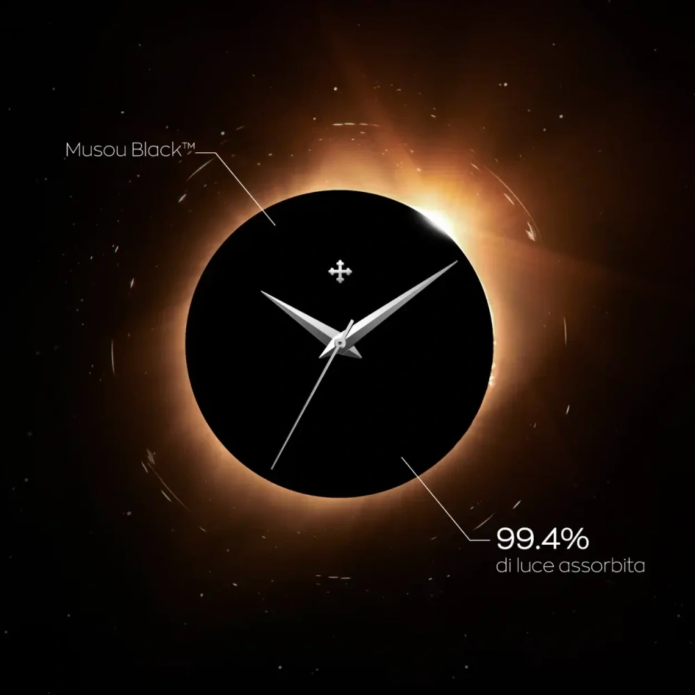 Pánske automatické hodinky VENEZIANICO REDENTORE ULTRABLACK 36 - 1121510 + krabička