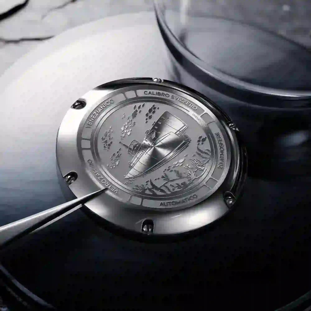 Pánske automatické hodinky VENEZIANICO NEREIDE LAPIS LAZULI - 4521548 + krabička