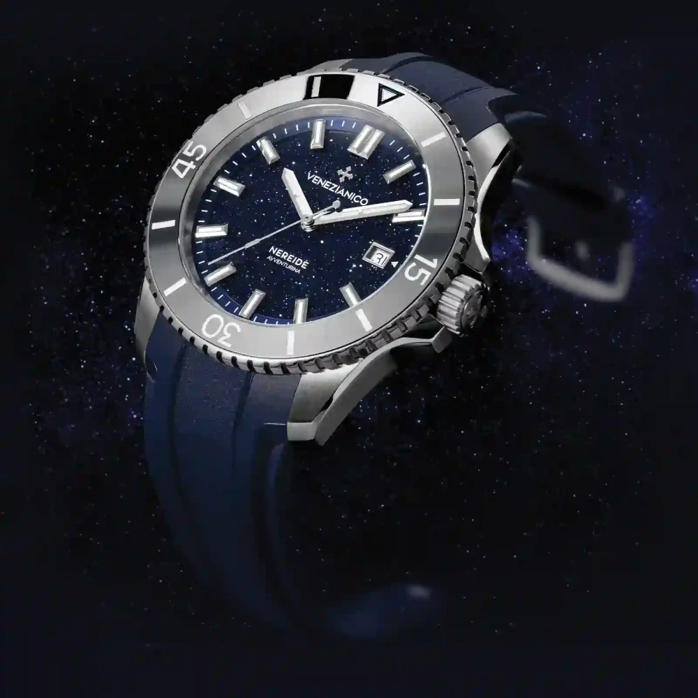 Pánske automatické hodinky VENEZIANICO NEREIDE AVVENTURINA - 4521550 + krabička