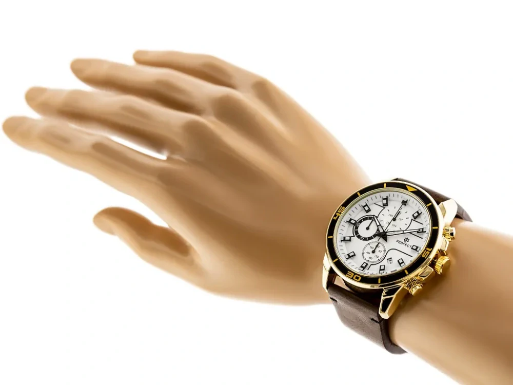 Pánske hodinky PERFECT CH02L - CHRONOGRAF (zp351b) + krabička