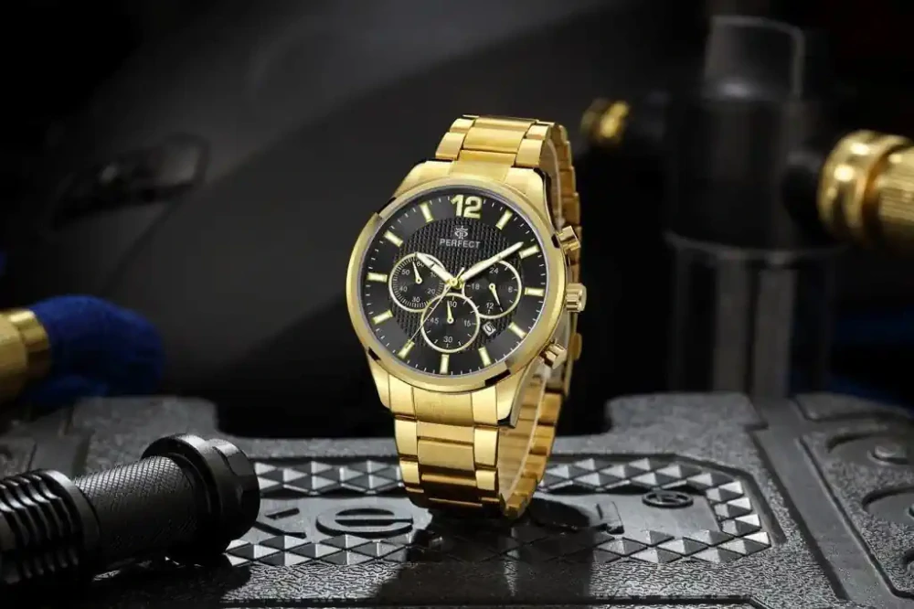 Pánske hodinky PERFECT CH01M - CHRONOGRAF (zp355g) + krabička
