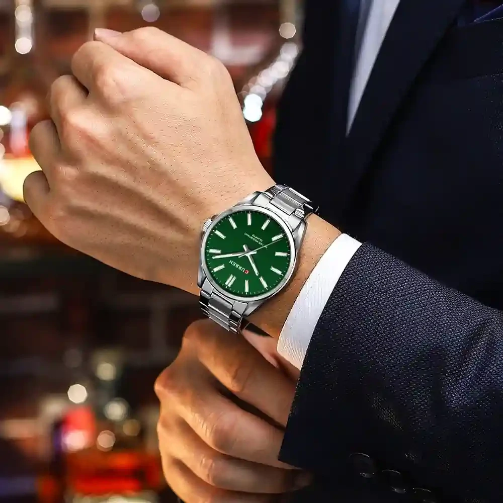 Pánske hodinky CURREN 9090 (zc045b) + krabička