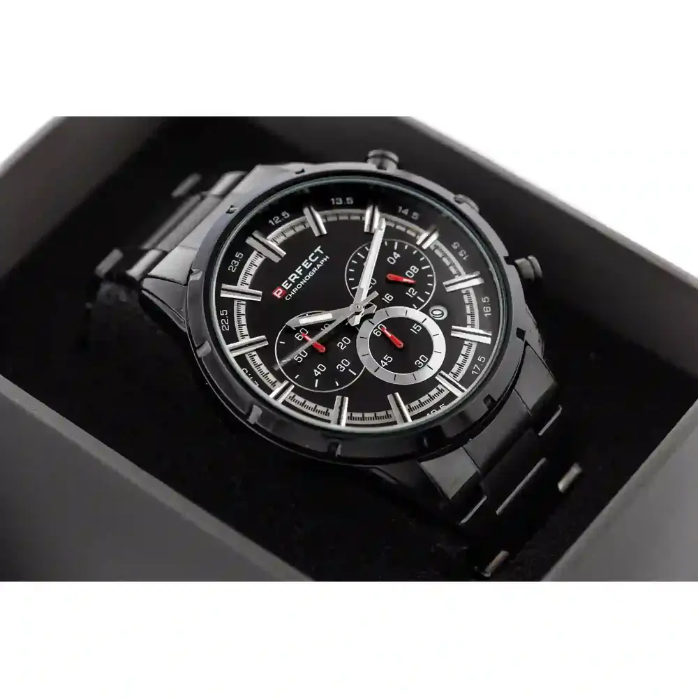 Pánske hodinky PERFECT M507CH - CHRONOGRAF (zp378h) + krabička