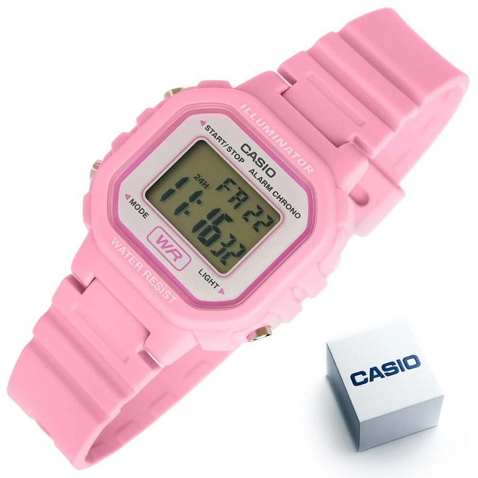 Dievčenské hodinky CASIO LA-20WH-4A1DF + krabička