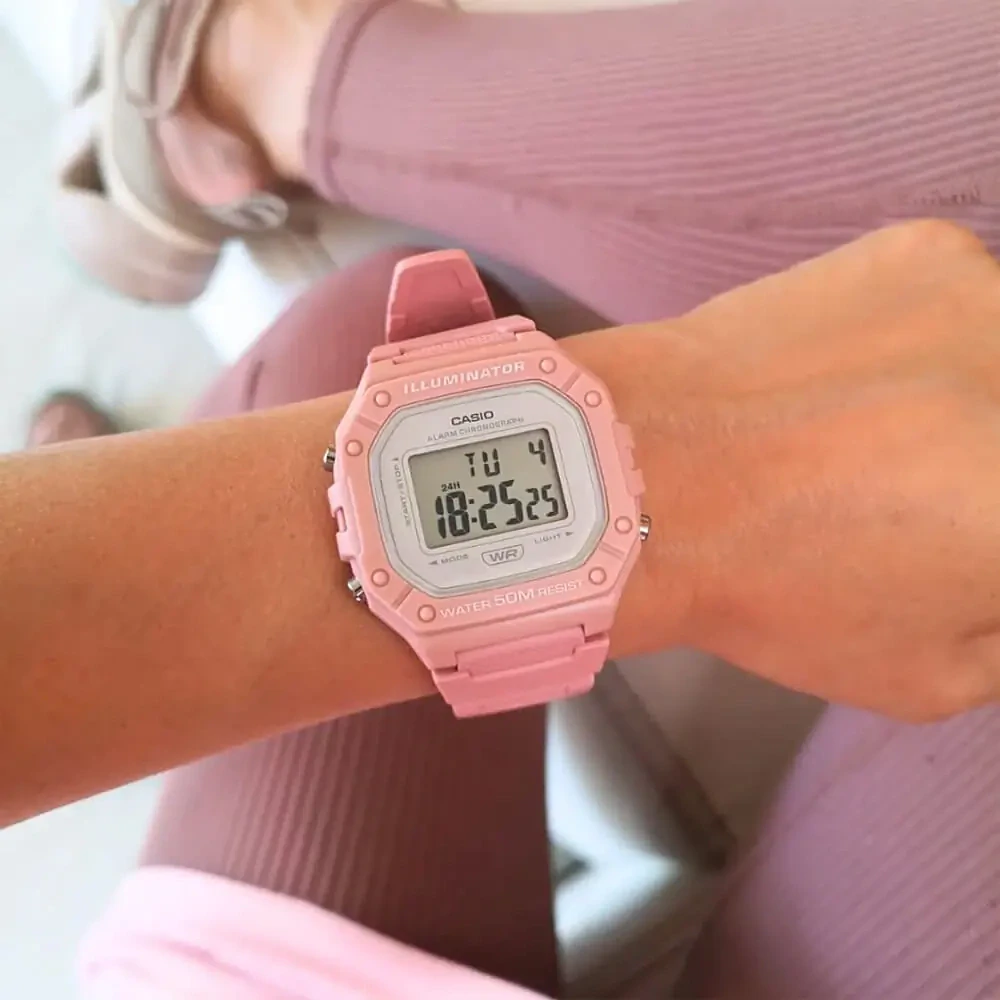 Dámske hodinky CASIO W-218HC-8A (zd208e) + krabička