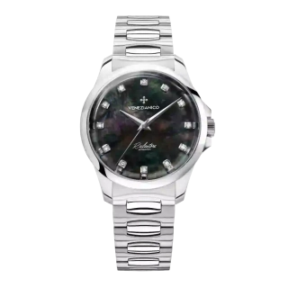 Dámske automatické hodinky VENEZIANICO REDENTORE 36 DIAMONDS - 1121521C + krabička