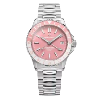 Pánske automatické hodinky VENEZIANICO NEREIDE GMT ROSA - 3521506C + krabička