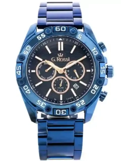 Pánske hodinky GINO ROSSI - E8754B2-6F3 EXCLUSIVE (zg299d) + krabička