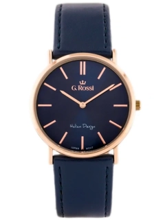 Pánske hodinky GINO ROSSI - 8709A2 (zg209f) + krabička