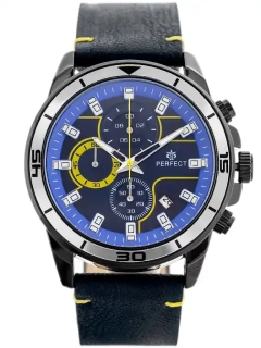 Pánske hodinky PERFECT CH02L - CHRONOGRAF (zp351e) + krabička